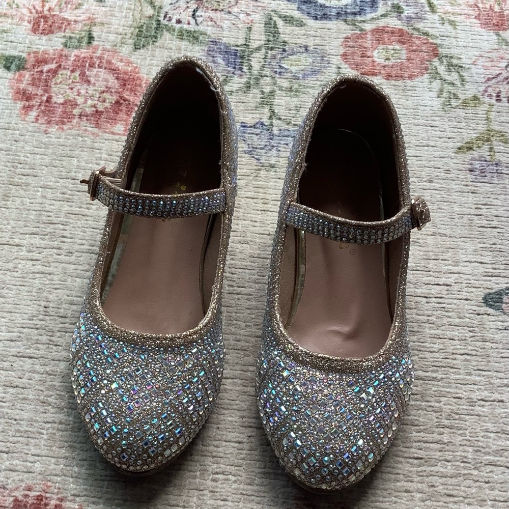 Sparkly Cinderella Dress Shoes